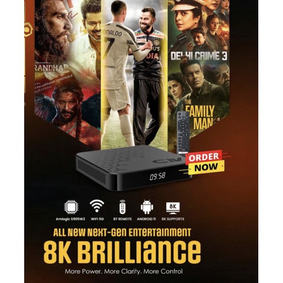Ctv Box + 1 year Service