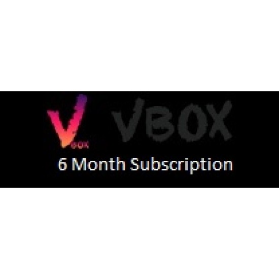 V AndriodBox - 6 MONTH Subscription Only